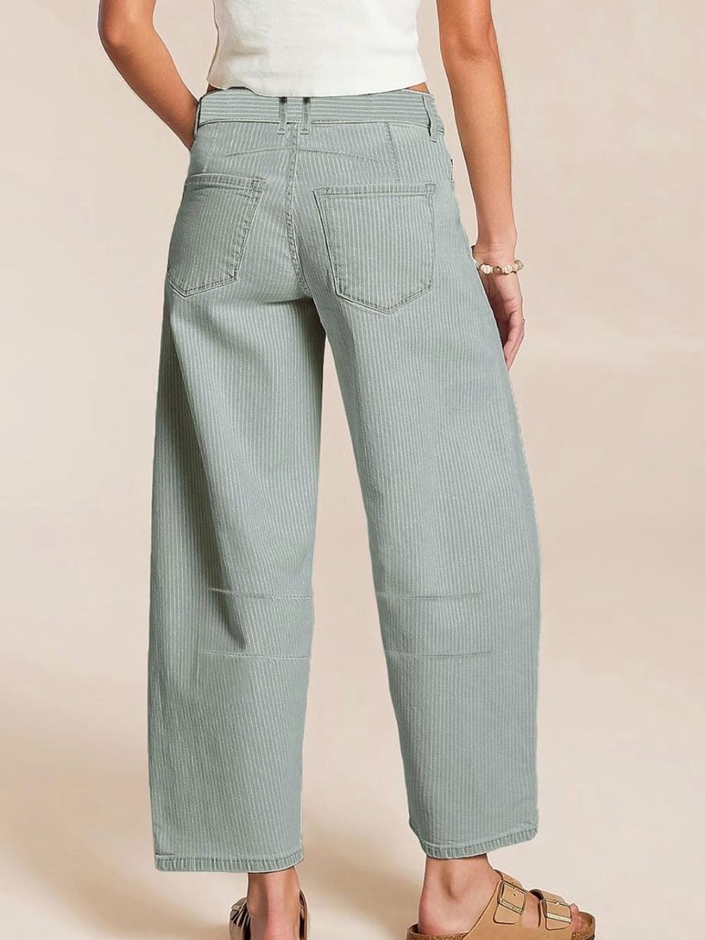 Dark Stripe Barrel Jeans
Size XS
NWT - Picture 3 of 9